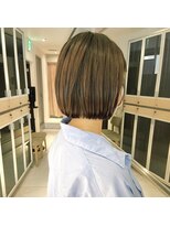 乾かしてオイルをつけるだけの纏まるボブ
