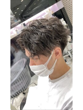 アピッシュ ギンザ(apish ginza) アップバング×ソフトスパイラル