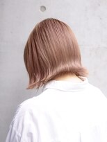 アーレント(AREND)&nbsp;ピンクベージュ×切りっぱなしボブ