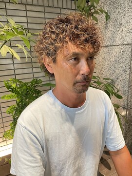 ダブル(W) 【hair salon W】メンズスパイラルパーマ