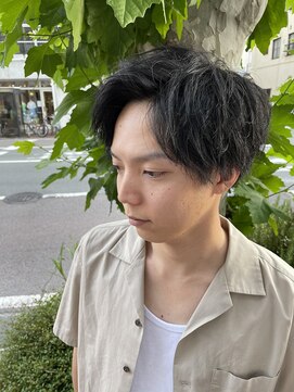 ヘア サークル ジープ 石井店(hair circle geep) 縦落ちスパイラル×かきあげstyle