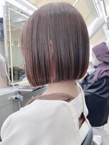 リール 銀座(R'EEL) 乾かすだけ!まとまるボブの秘訣は縮毛矯正♪