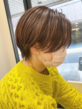 ミリー 梅田店(milly) 360°可愛い♪大人かわいい丸みショートカット 【milly梅田】