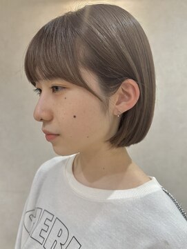 ロンドブルーム 天神大名店(Lond Bloom) 10代20代30代ショートボブ丸みショートマッシュショート似合わせ