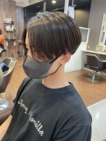 グローリープラス(Glory+plus)&nbsp;韓国風センターパート×シルエット縮毛矯正