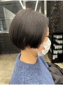 ★#10代20代30代40代#マチルダボブ#前髪#インナーグレージュ