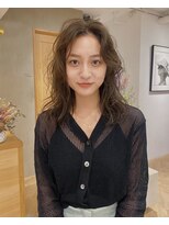 ローレンアオ(LOREN AO)&nbsp;ミルクティーベージュダブルカラーインナーカラーケアブリーチ