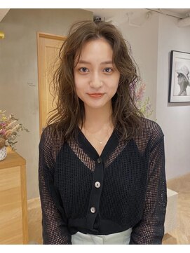 ローレンアオ(LOREN AO) ミルクティーベージュダブルカラーインナーカラーケアブリーチ