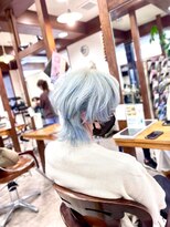 ヤソ(yaso)&nbsp;ウルフ ×  ペールブルー