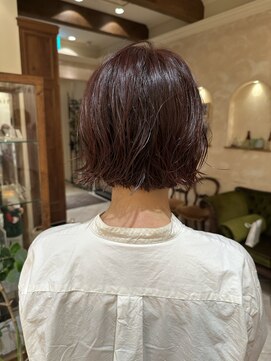 ビュートリアム265(BEAUTRIUM 265) ボブ/ボブレイヤー/顔周りカット/ショートウルフ/ウルフ/銀座