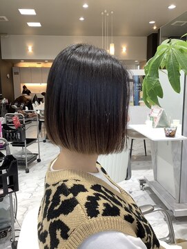 ハーツヘアーズ 五日市店(HEARTS hair's) 切りっぱなしボブ