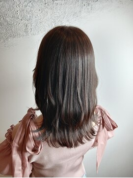 ルフェール ビューティーアンドスパ(REFAIRE beauty&spa) 【お客様スナップ】透明感カーキアッシュ