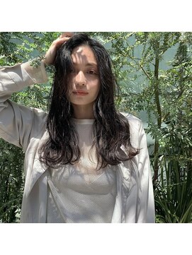 アンヘアー(UNHAIR by shiomiH) 透明感カラー×ウェーブヘア