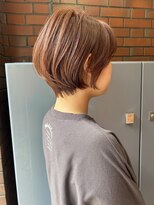 ゴーシェン 津田沼本店(Goshen)&nbsp;ピンクレッド×ショートボブ