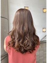 ヘアアンドメイク スタジオ ミムロ(HAIR&MAKE STUDIO MIMURO)&nbsp;レイヤーカット・コテ巻き風パーマ