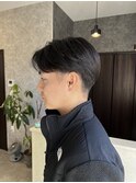 センターパートメンズショート
