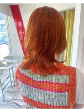 アース オーセンティック 松山銀天街店(EARTH Autentic) オレンジカラー×ウルフ