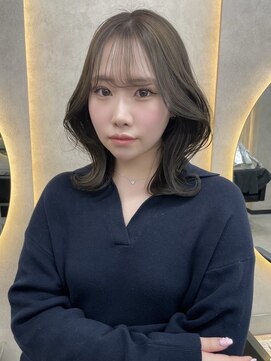 ルノン フィージュ(LUNON fieju) イメチェンヘアスタイルホワイトブロンド外ハネボブ美髪のススメ