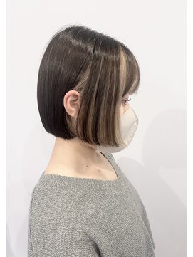 ゼンドットカラスマ(Zen.karasuma) インナーカラー((前髪インナーカラー・バングカラー))