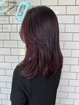 ヘアーシー(HAIR C,) チェリーレッドレイヤー