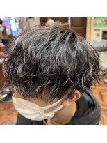 シャル 八王子(shalu)&nbsp;マッシュ＋ツイストスパイラルパーマ