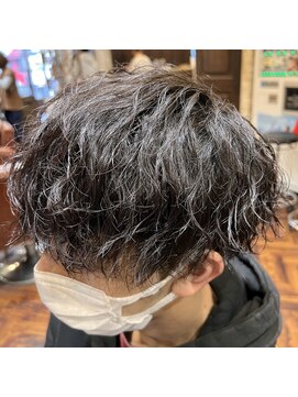 シャル 八王子(shalu) マッシュ＋ツイストスパイラルパーマ