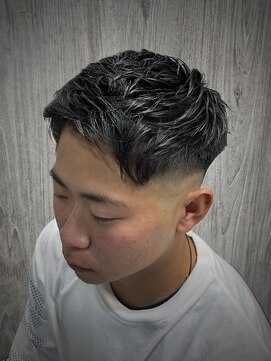 ゴート 香椎(GOAT) メンズカット/パーマ/ニュアンス/フェザー/フェード/20代/30代