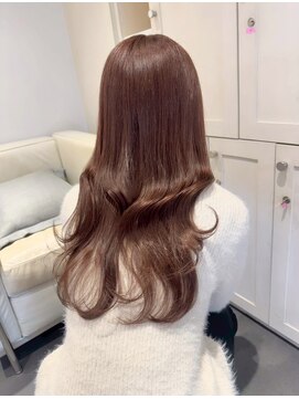 ベレーザ 渋谷神南(Beleza) 14596オリーブグレージュ韓国風巻きレイヤーカットワンホンヘア