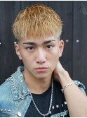 CIEN blue/内山竜/『浜松カッコいい』ブロンドフェードショート