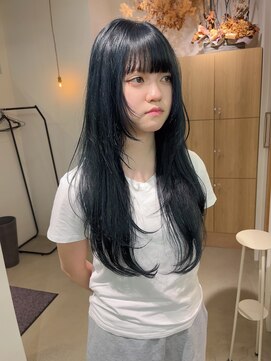 ヴィンスジオ 岐阜駅南(vince gio) ハッシュカット レイヤー