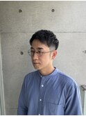 ナチュラルマッシュ×ツーブロック