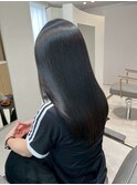 グレージュ切りっぱなしボブ前髪ありミニボブミルクティベージュ