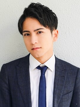 アフロート エル 大阪(AFLOAT L) 短髪/刈り上げ/清潔感/王道/束間ショート