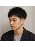 美シルエット ツーブロックショート 20代 30代 40代 50代 60代
