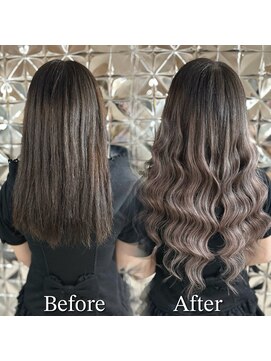 ラブスタシー 博多店(LOVESTASY) 地毛へのダメージなしエクステバレイヤージュ☆