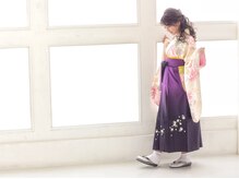 マイ スタイル 柏店(My j Style)の雰囲気（卒業式袴着付＆ヘアセット、パーティーへアセット、着付各種☆）