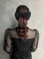kotona【コトナ】&nbsp;ポニーテールヘアセット結婚式ゲストお呼ばれヘアセットアップ