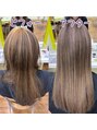 テラス 古河店&nbsp;自然な透明感のあるカラーで髪に艶感を出します［カラー/スパ］