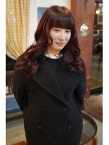 チャプター 問屋町(chapter)&nbsp;髪質改善ワインレッド深みブラウンチョコレートブラウン韓国ヘア