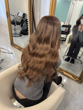 サロン ド ココ(salon de COCO) ブラウンカラーシールエクステ