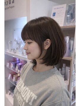 レアリバイケンジ(leali by KENJE) 柔らかく見える大人レイヤーボブ