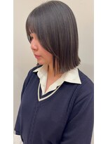 マシェリ バイ ハセ(ma cherie by HASE) 大人の切りっぱなしボブ