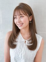 オーロ(ORO)&nbsp;20代30代◎韓国風小顔レイヤー×艶髪アッシュブラウン