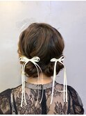 可愛さ抜群ツインお団子　+500円　