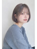 ロティー 天神(loty)&nbsp;ボブ 髪質改善 小顔 似合わせ 透明感カラー 顔周りカット 前髪