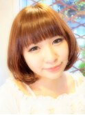 大人可愛いワンカールふわミディアムボブ◎20代30代40代50代