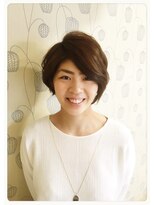 フェイバリット ヘアー プロデュース フィット(Favorite Hair Produce Fit) アシンメトリー風♪大人ショートボブ