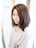 【ｍｏｕｆ】ニュアンスストレートの秋冬オススメロブ◇