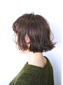 ≪谷添担当≫外ハネボブ×耳掛けアレンジ