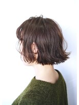 シーン(hair design SCENE)&nbsp;≪谷添担当≫外ハネボブ×耳掛けアレンジ